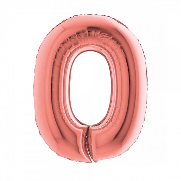 NUMERO "0" grande in mylar altezza 66...