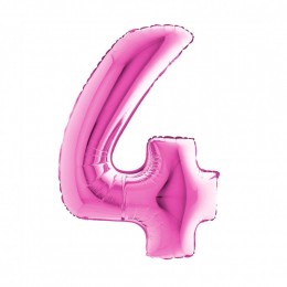 NUMERO "4" grande in mylar...