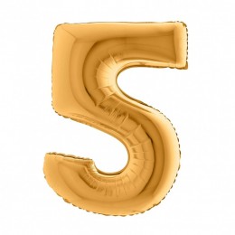 NUMERO "5" grande in mylar...