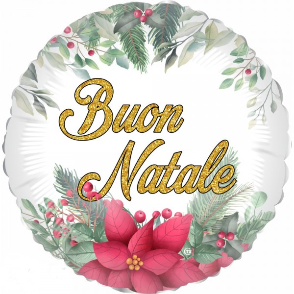 Palloncino Mylar Stella di Natale -...