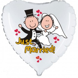 Palloncino per matrimonio a...