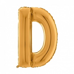 LETTERA "D" grande in mylar...