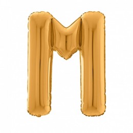 LETTERA "M" grande in mylar...