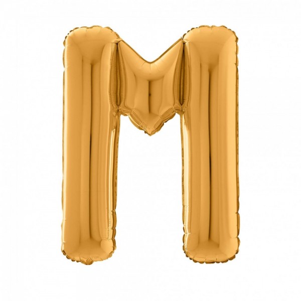 LETTERA "M" grande in mylar - altezza...