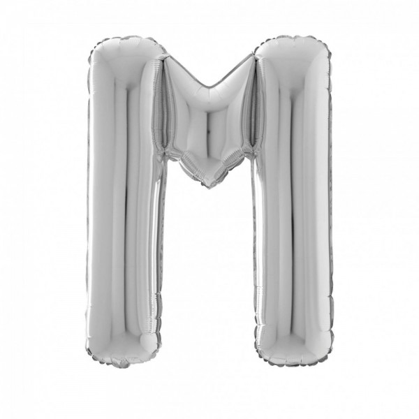 LETTERA "M" grande in mylar - altezza...