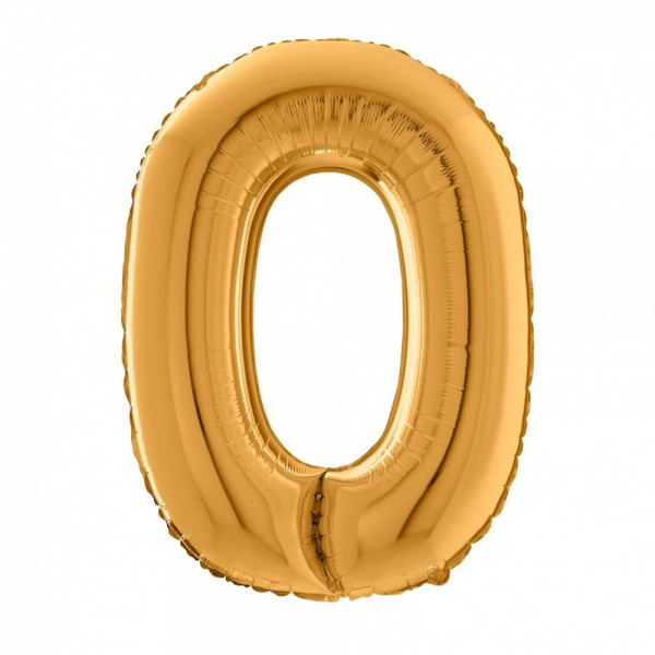 LETTERA "O" grande in mylar - altezza...