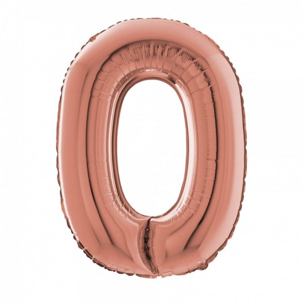 LETTERA "O" grande in mylar - altezza...