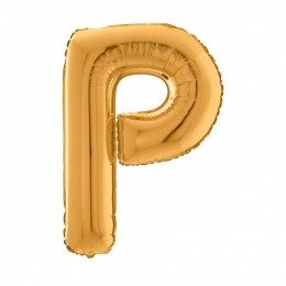 LETTERA "P" grande in mylar...