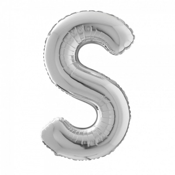 LETTERA "S" grande in mylar - altezza...
