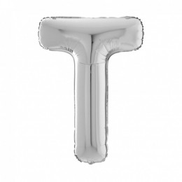 LETTERA "T" grande in mylar...