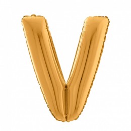 LETTERA "V" grande in mylar...