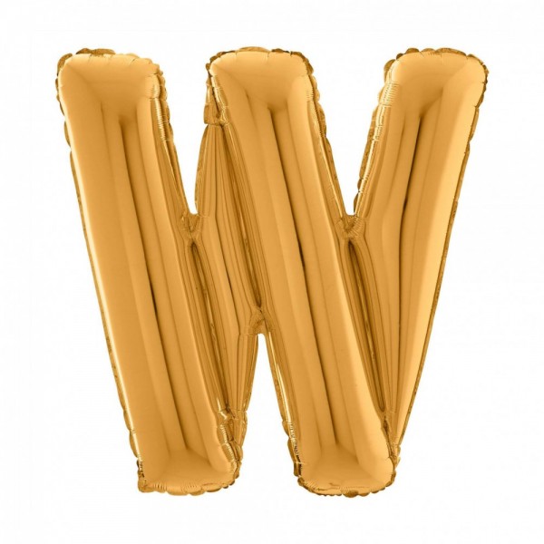LETTERA "W" grande in mylar - altezza...