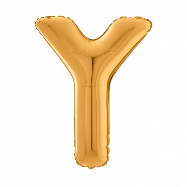 LETTERA "Y" grande in mylar - altezza...