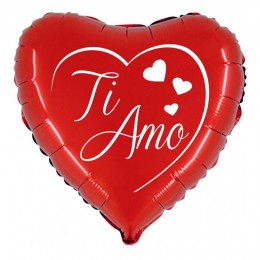 Palloncino a forma di cuore...