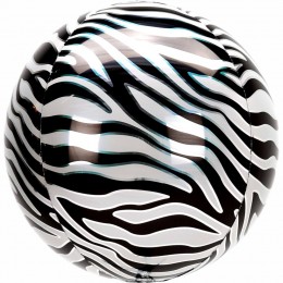 Palloncino Orbz Zebra 16" -...