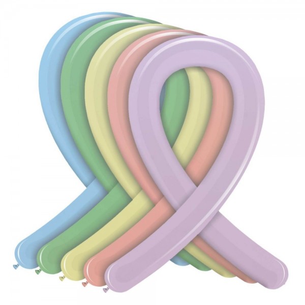 100 palloncini modellabili MAXI Matte...