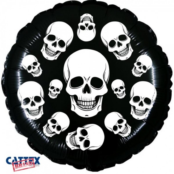 Palloncino Mylar " Teschi" 18"