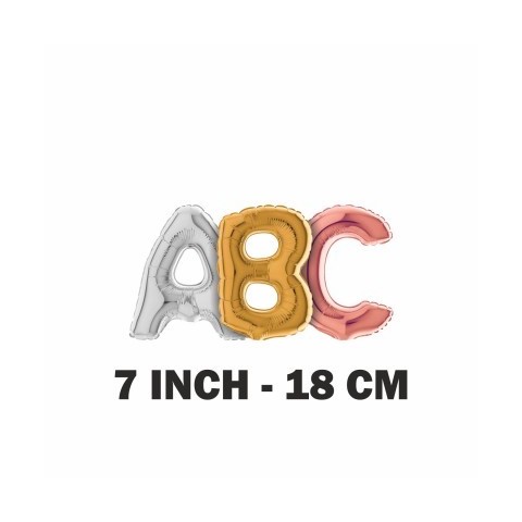 Lettere 18 cm - 7" mylar