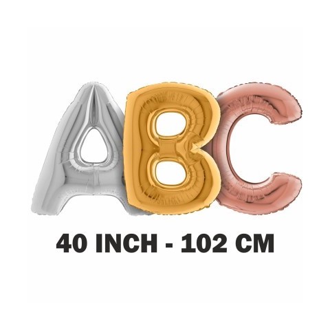 Lettere 102 cm - 40" mylar