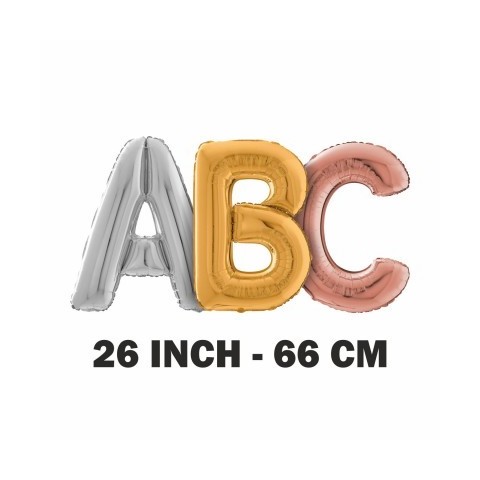 Lettere 66 cm - 26" mylar